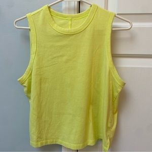 Lululemon Classic Fit Cotton Blend Tank Top